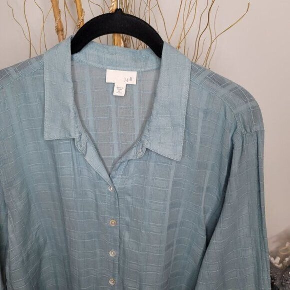 J. Jill Button Up Womens XLarge Petite - Picture 3 of 8